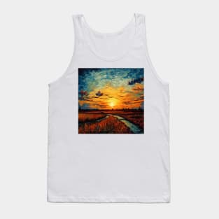 Van Gogh - Sunset Tank Top